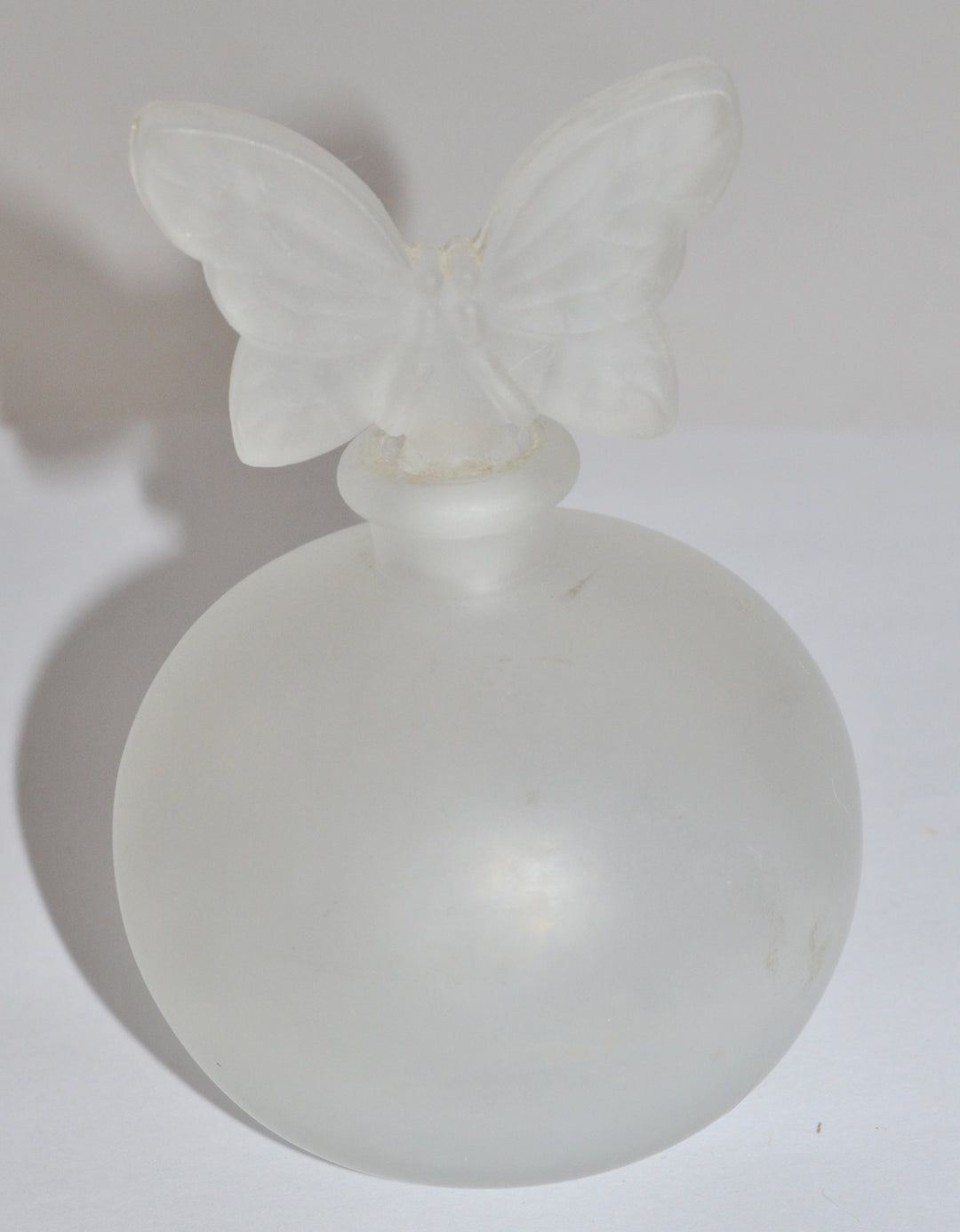 Vintage Annick Goutal Eau d’Hadrien frosted butterfly bottle