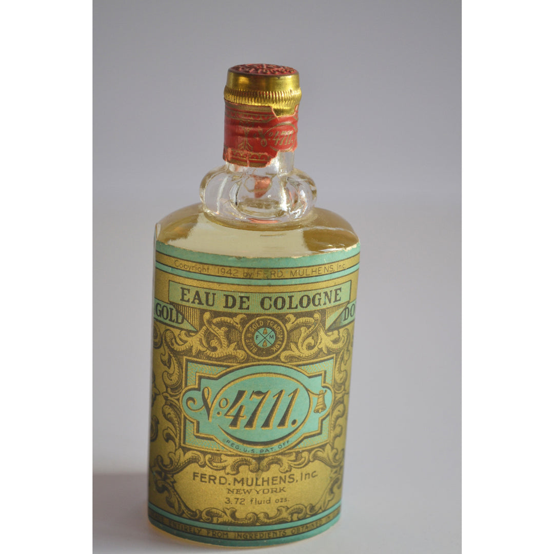 Vintage No. 4711 Cologne By Ferd Mulhens