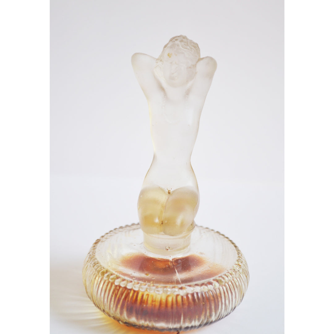 Vintage Adorée Nude Figural Perfume Bottle By Eroy 