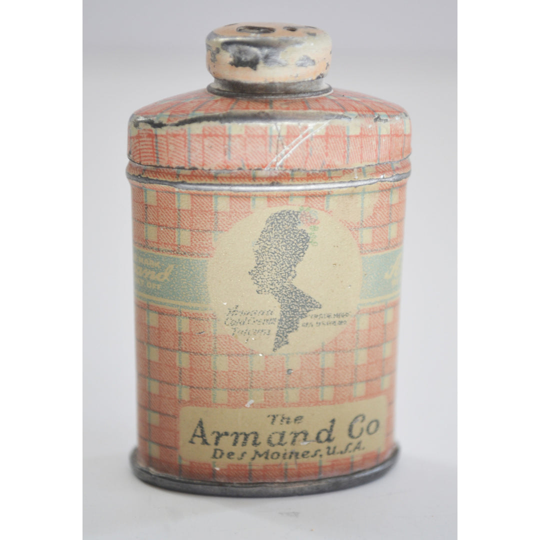 Vintage Armand Talcum Tin