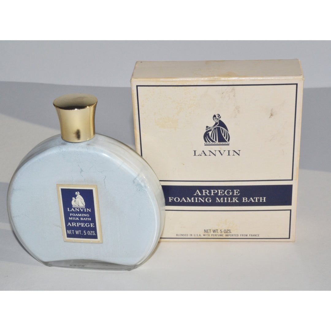 Vintage Arpege Foaming Milk Bath By Lanvin