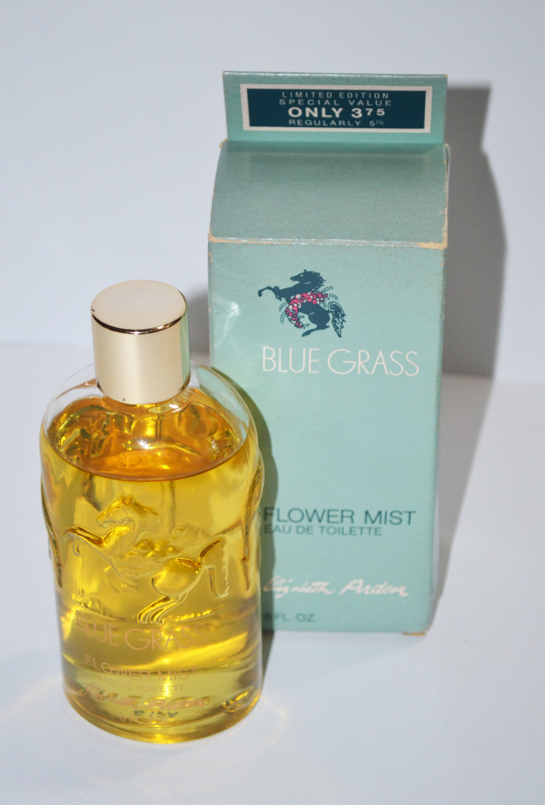 Vintage Blue Grass Flower Mist Eau De Toilette By Elizabeth Arden