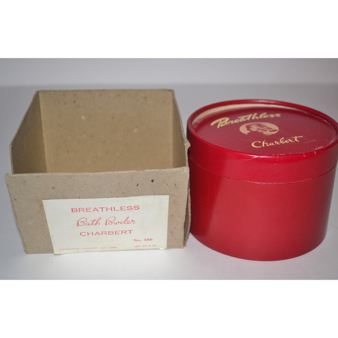 Vintage Breathless Bath Powder By Charbert 