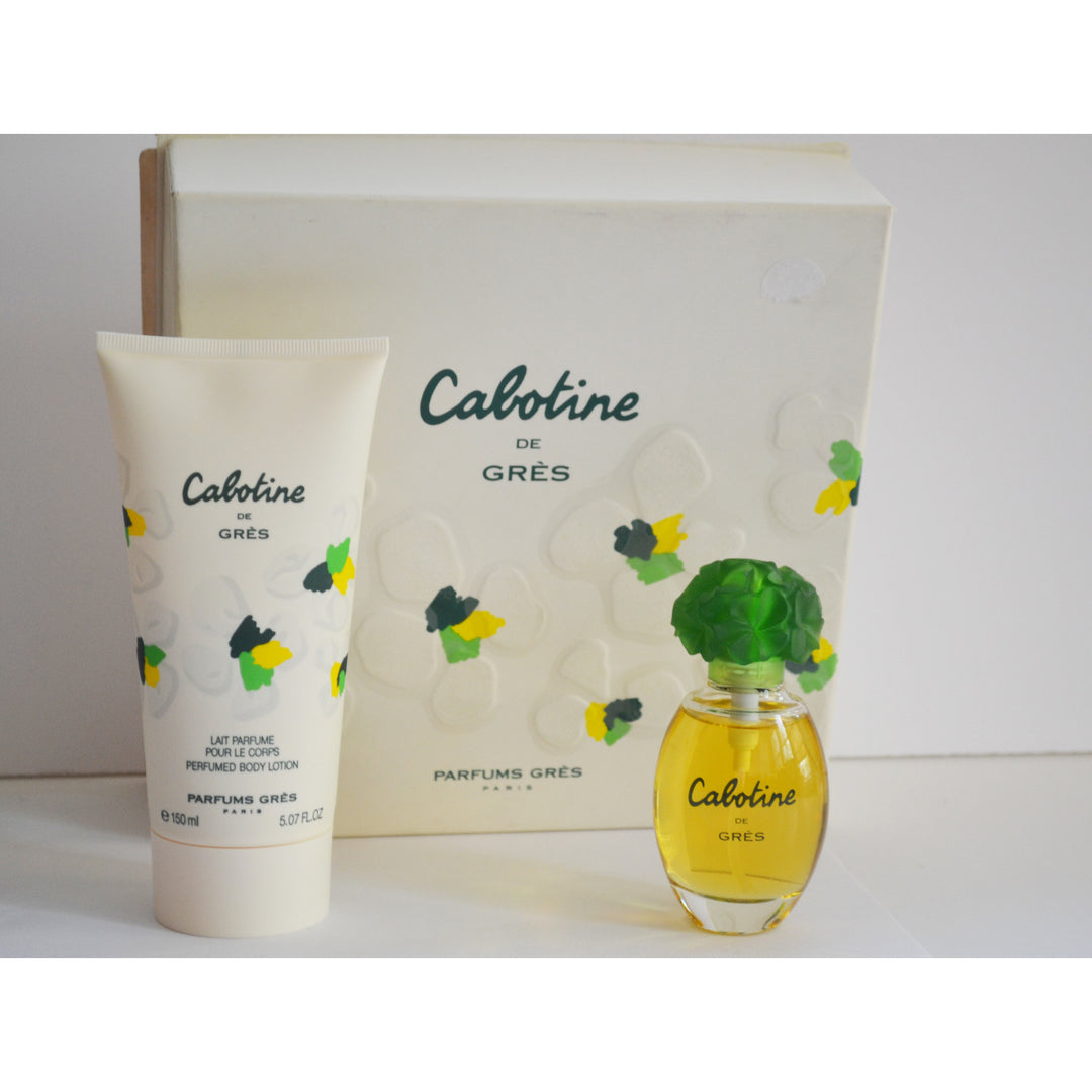 Vintage Cabotine Fragrance Set By Gres