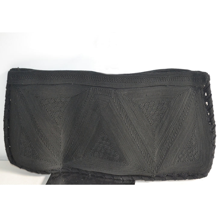 Vintage Black Clutch Purse By Corde 