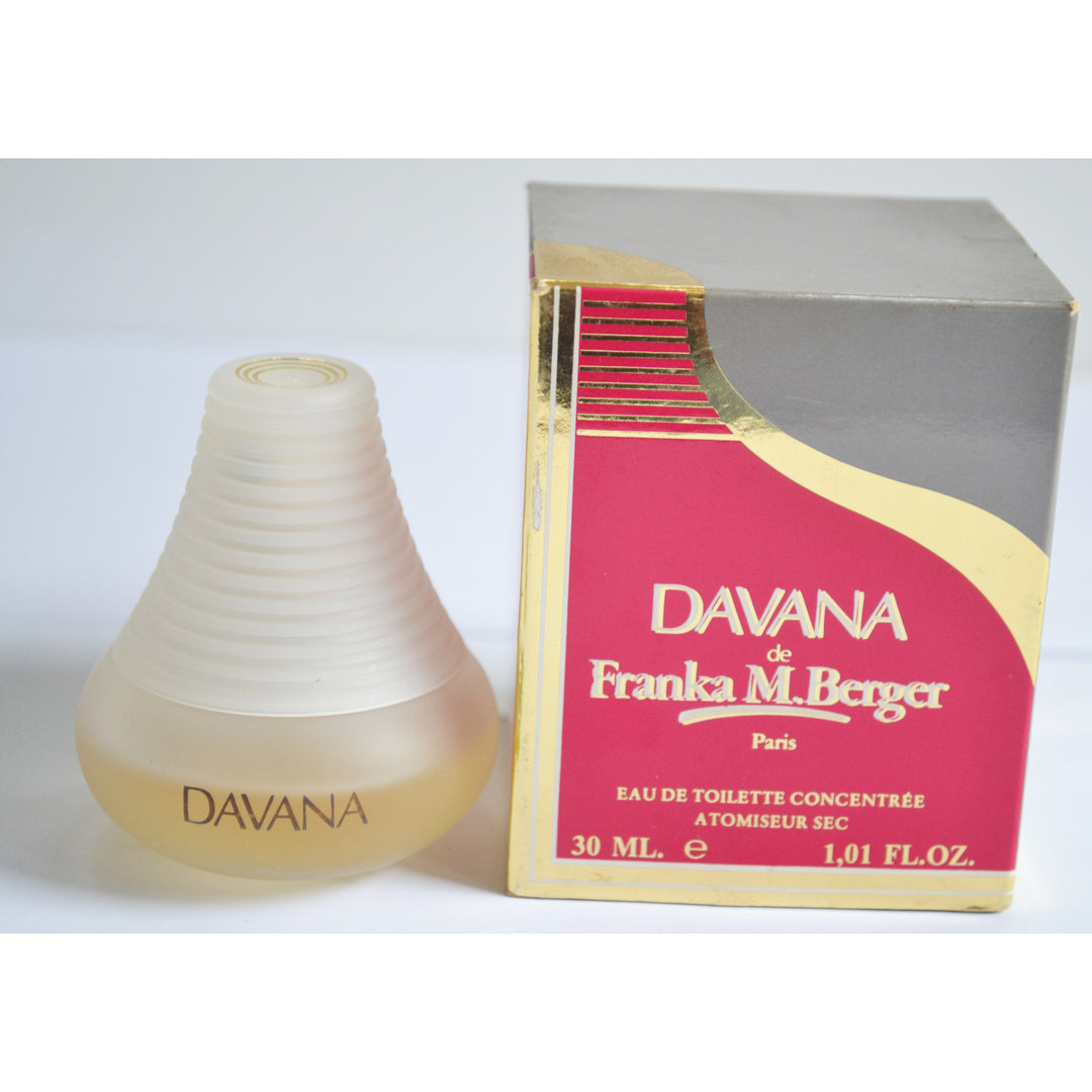 Vintage Davana Eau De Toilette By Franka M. Berger – Quirky Finds