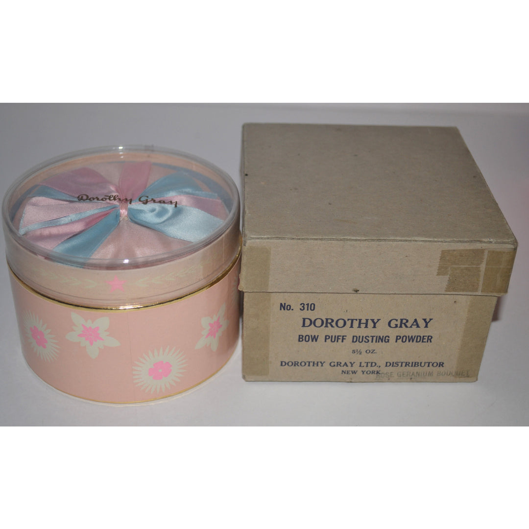 Vintage Rose Geranium Powder By Dorothy Gray 