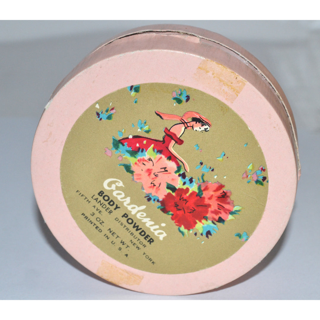 Vintage Gardenia Body Powder By Lander 