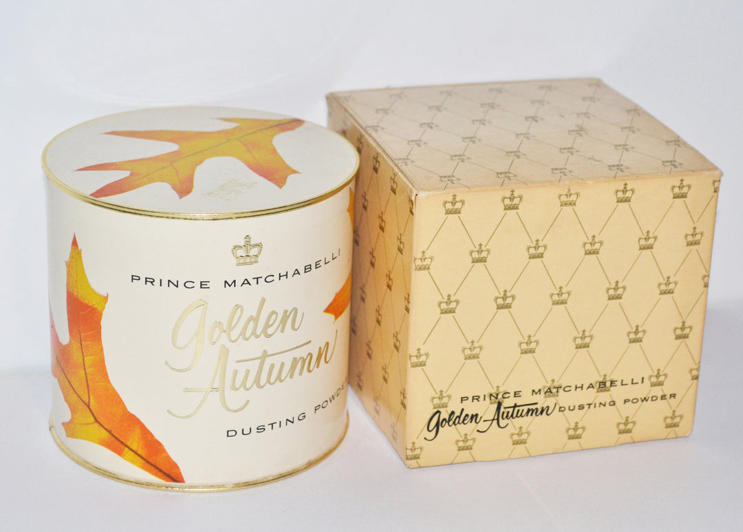 Prince Matchabelli Golden Autumn Perfume Dusting Powder