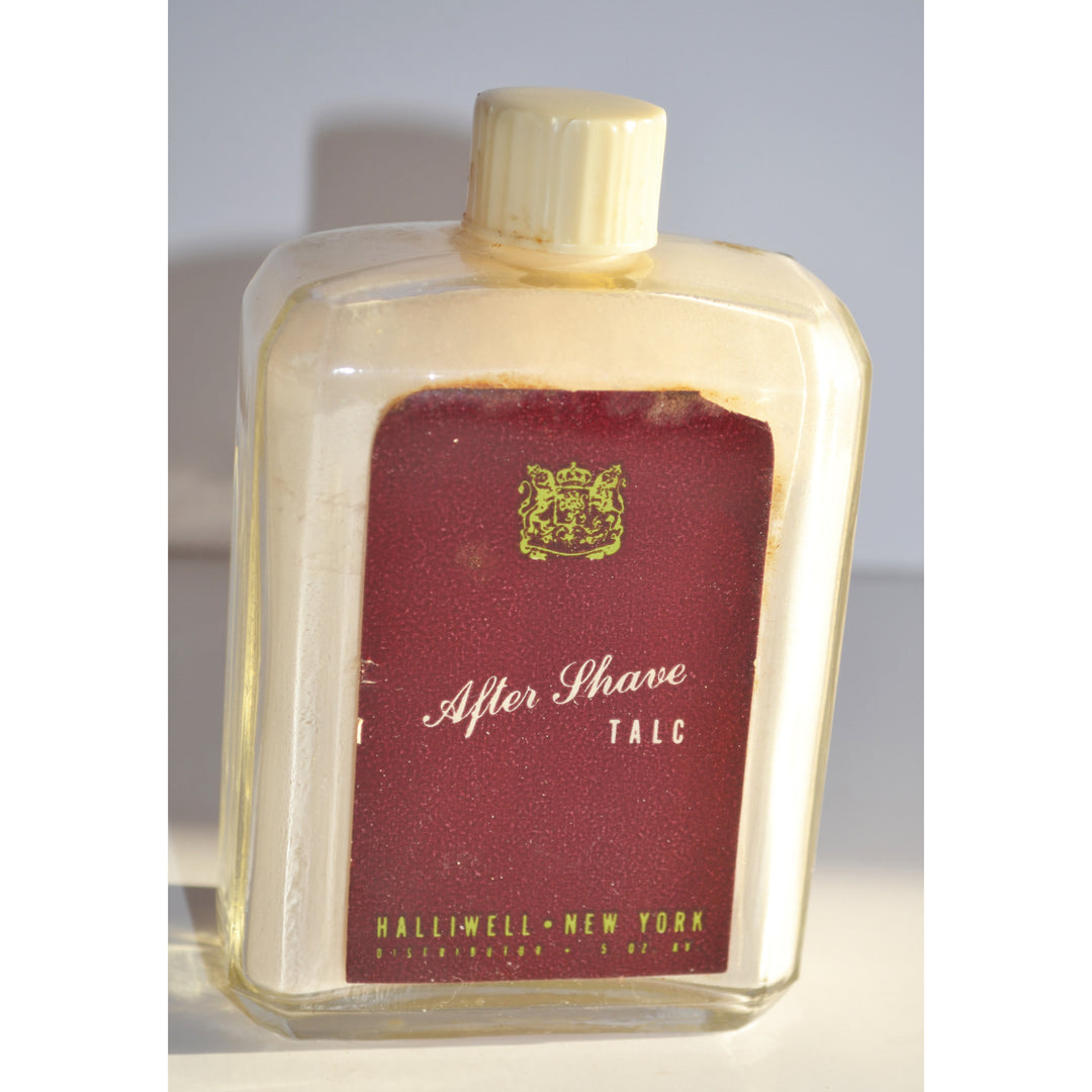 Vintage Halliwell After Shave Talc