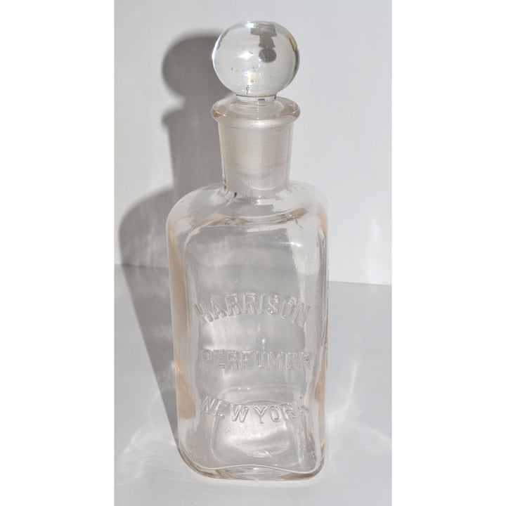 Antique Harrison Perfumer Apothecary Bottle