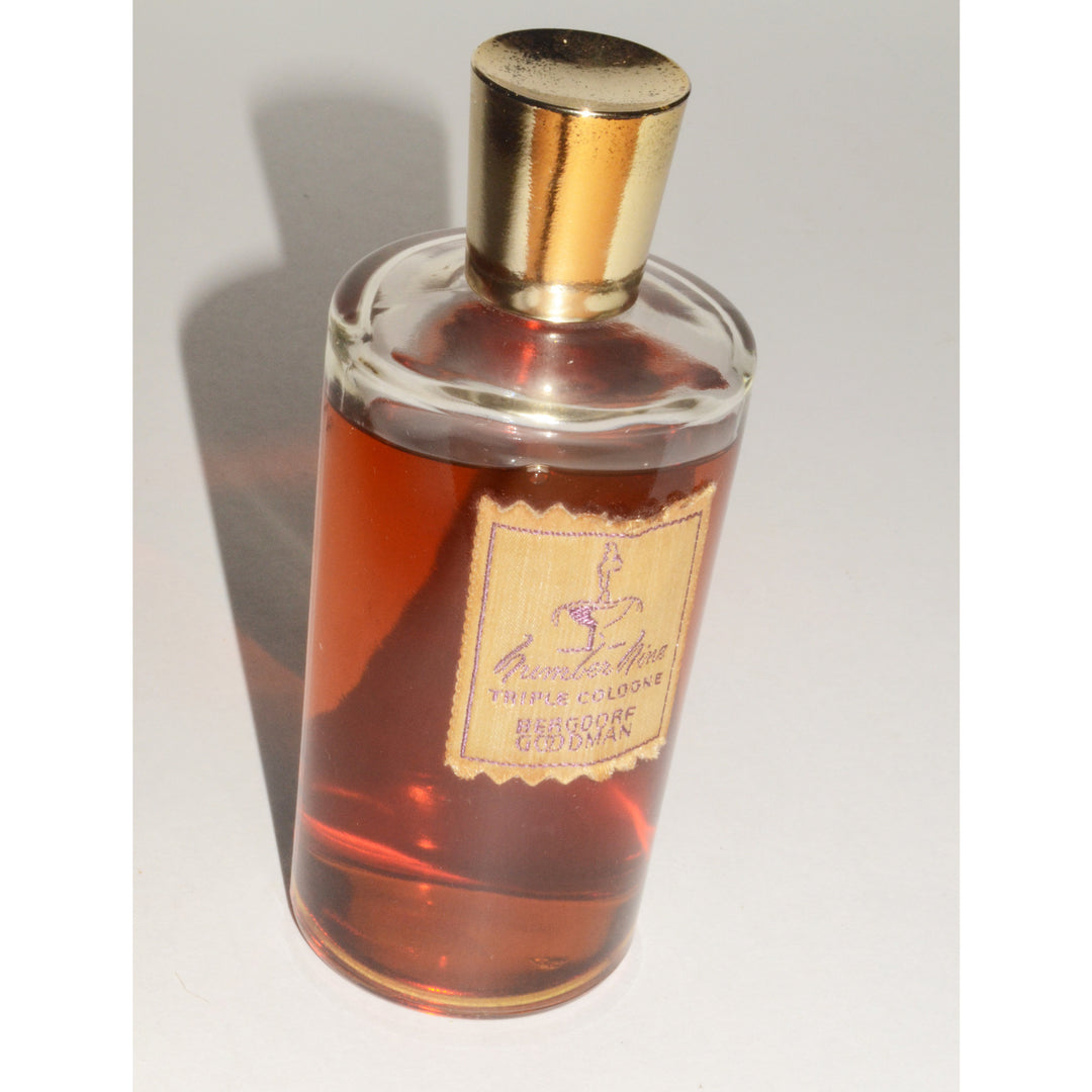 Vintage Number Nine Cologne By Bergdorf Goodman 