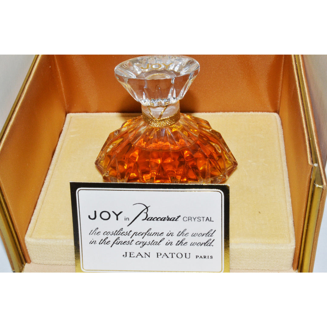 Vintage Joy Parfum Baccarat Edition By Jean Patou 