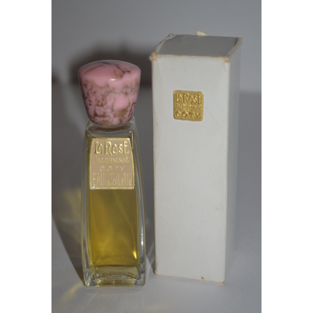 Vintage Coty La Rose Jacqueminot Eau De Toilette