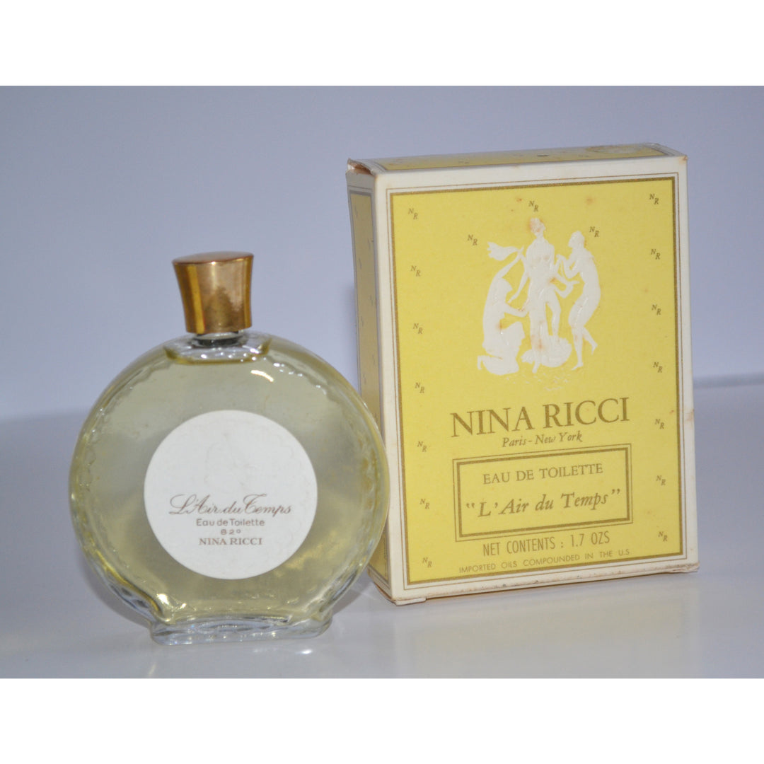 Vintage L'air du Temps Toilette By Nina Ricci