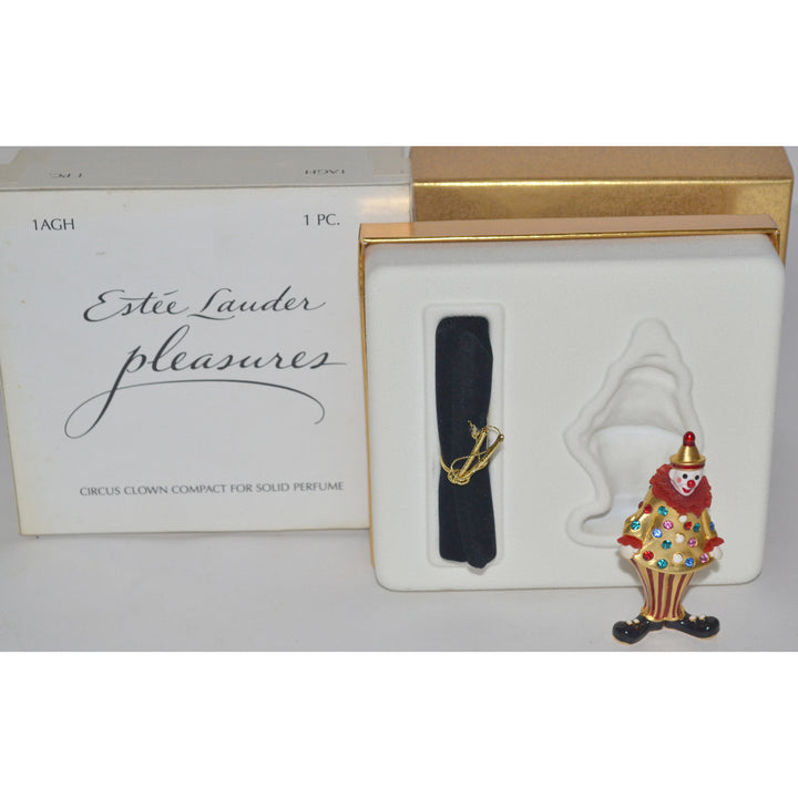 Estee Lauder Pleasures Circus Clown Perfume Compact 2001