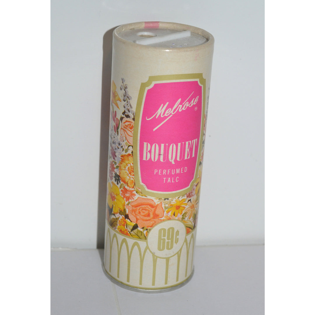 Vintage Melrose Bouquet Perfumed Talc