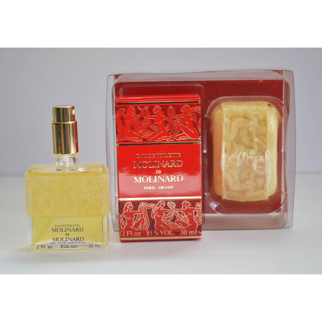 Vintage Molinard de Molinard Eau De Toillette & Soap Set