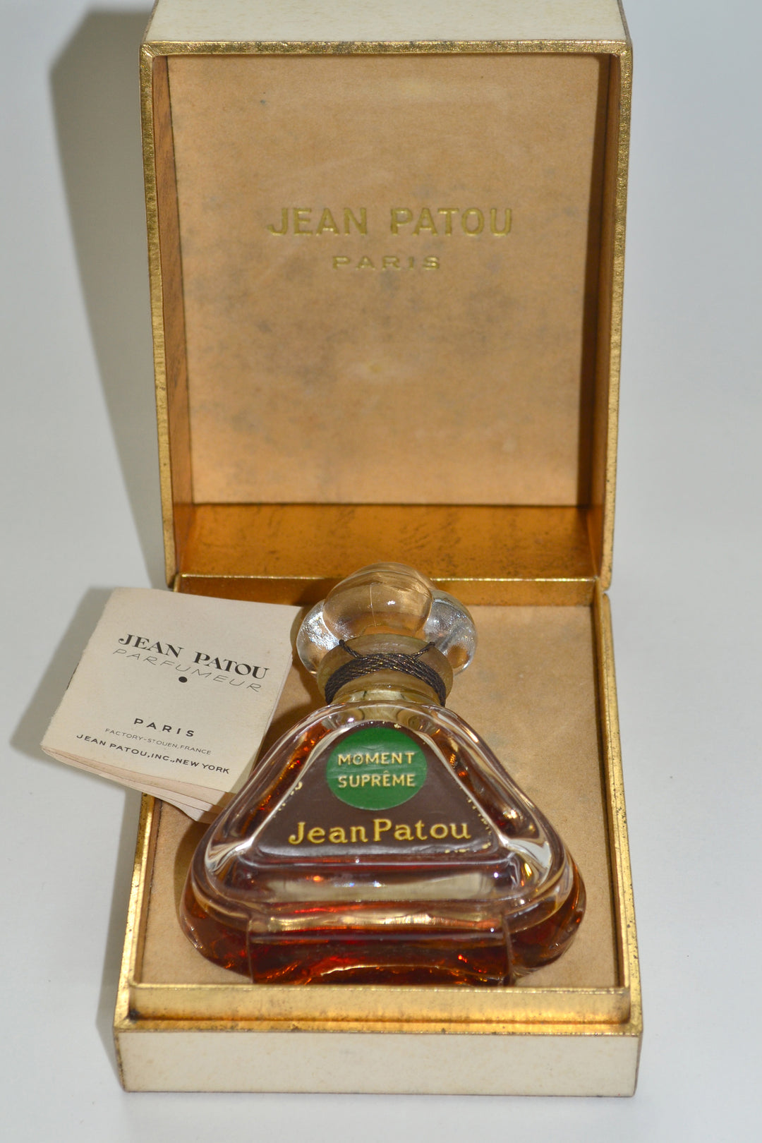 Vintage Moment Supreme Perfume By Jean Patou