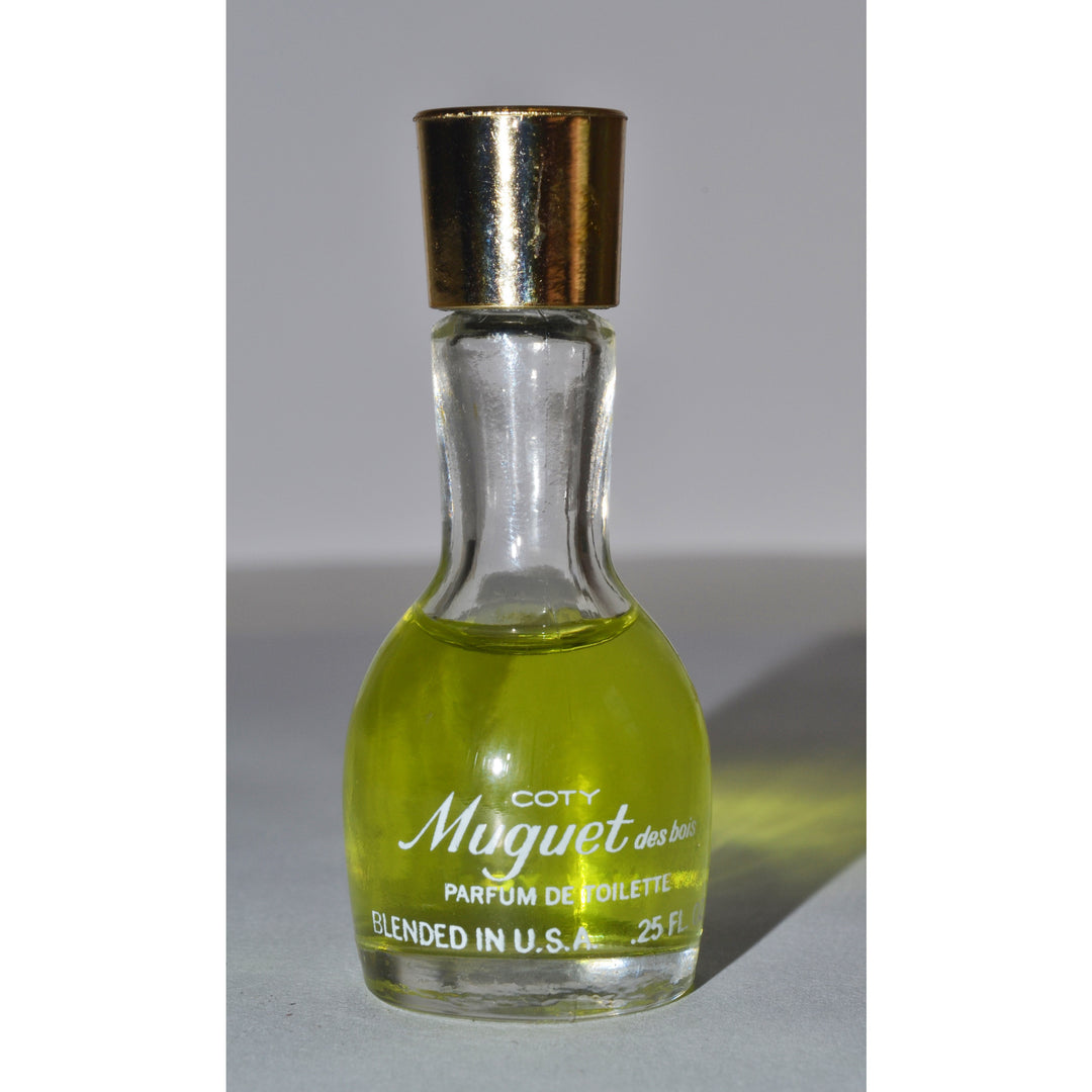 Vintage Muguet Des Bois Parfum De Toilette Mini By Coty 