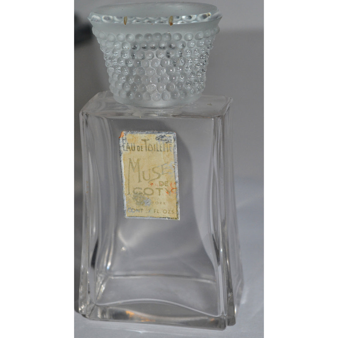 Vintage Muse Eau De Toilette Baccarat Bottle By Coty 