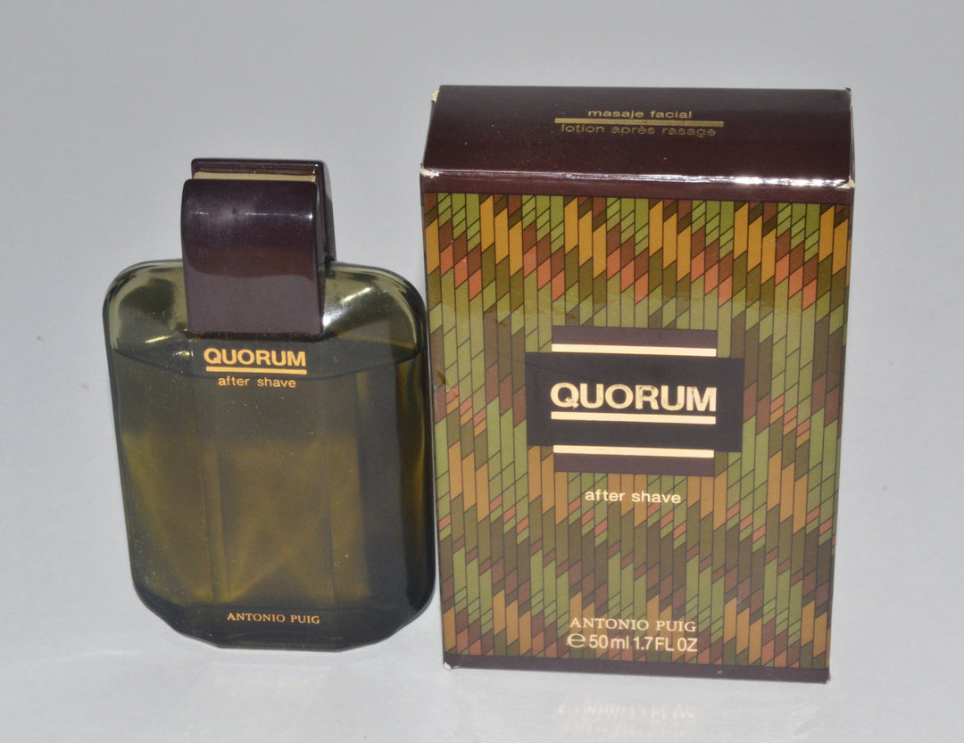 Vintage Quorum After Shave By Antonio Puig Circa 1993