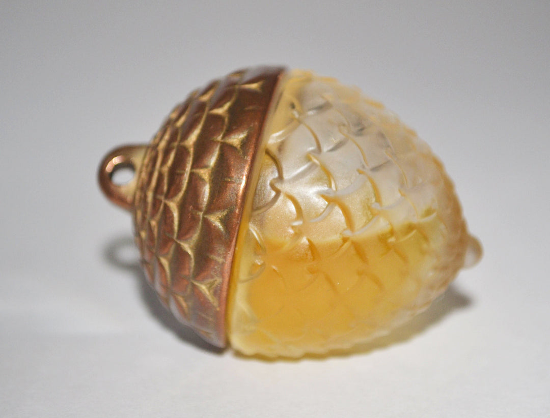 Vintage Replique Acorn Lalique Bottle By Raphael 