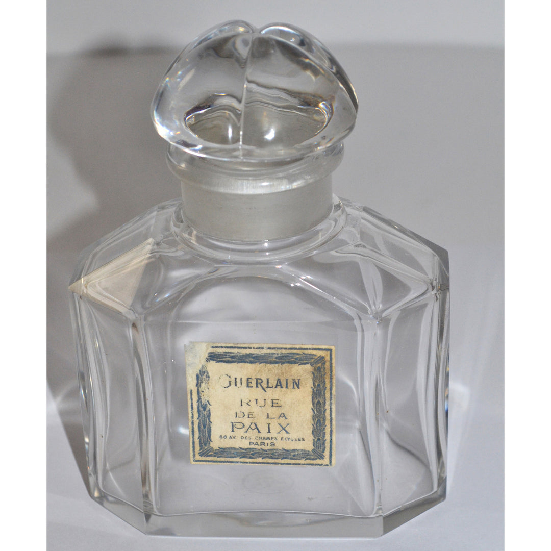 Vintage Rue De La Paix Baccarat Bottle By Guerlain 