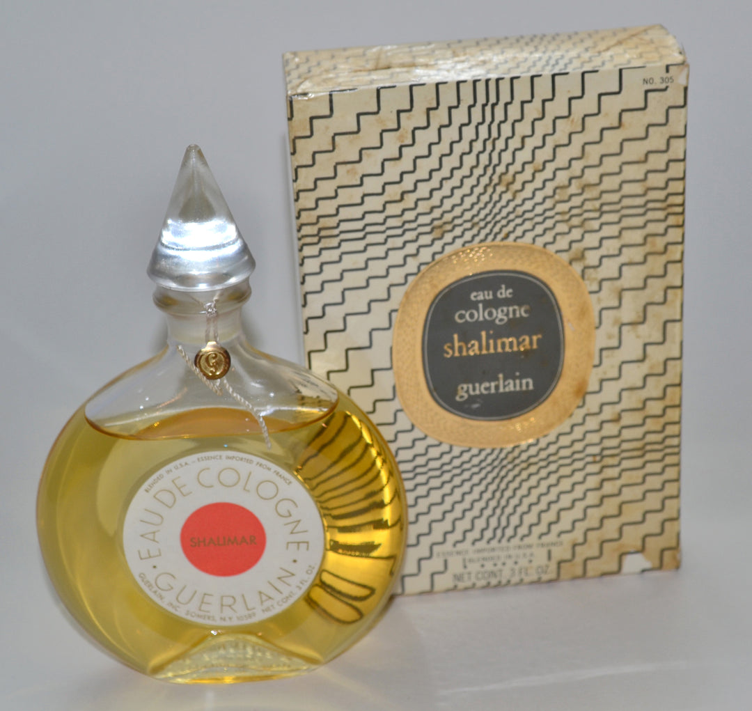 Vintage Shalimar Eau De Cologne