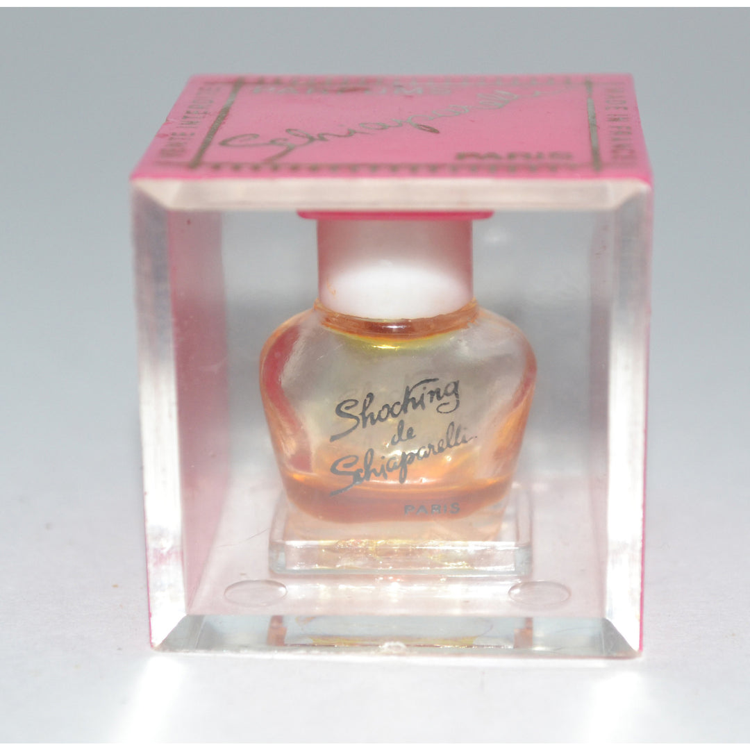 Vintage Shocking Mini Parfum In Case By Schiaparelli 