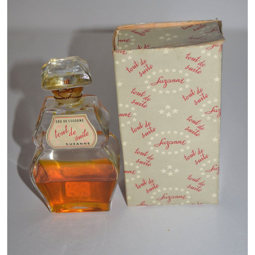 Vintage Tout de Suite Eau De Cologne By Suzanne