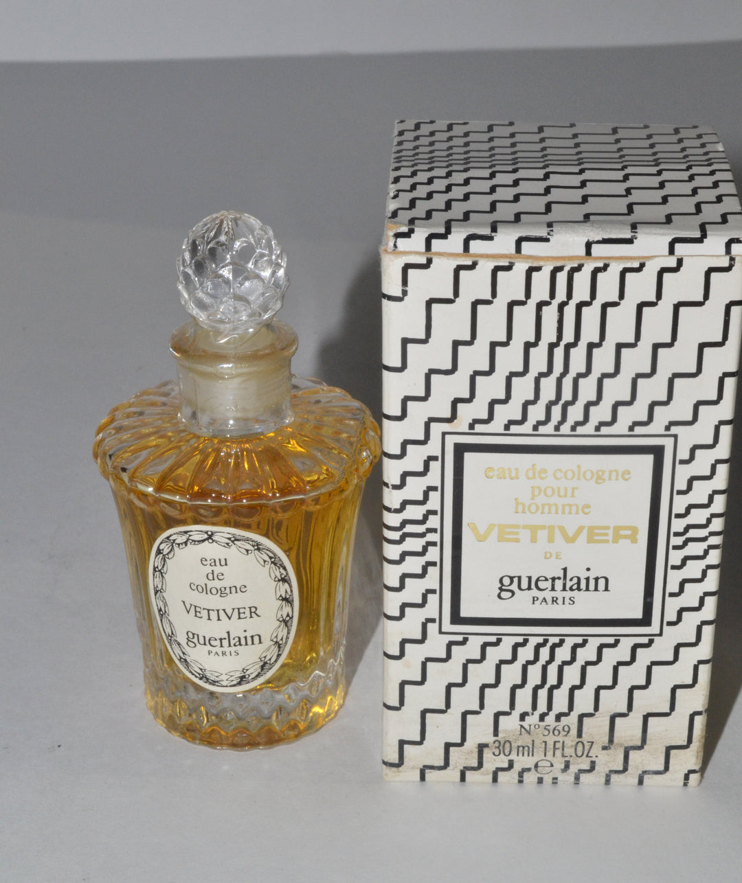 Vintage Vetiver Eau De Cologne Pour Homme By Guerlain