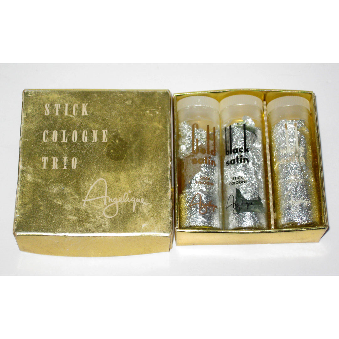 Vintage Angelique Stick Cologne Trio