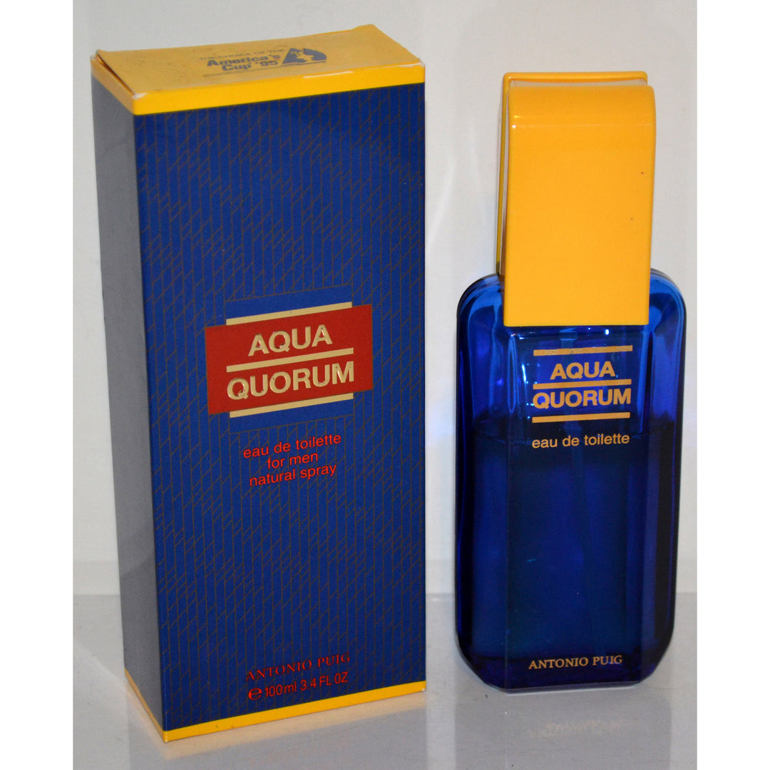 Vintage Aqua Quorum Eau De Toilette By Antonio Puig 