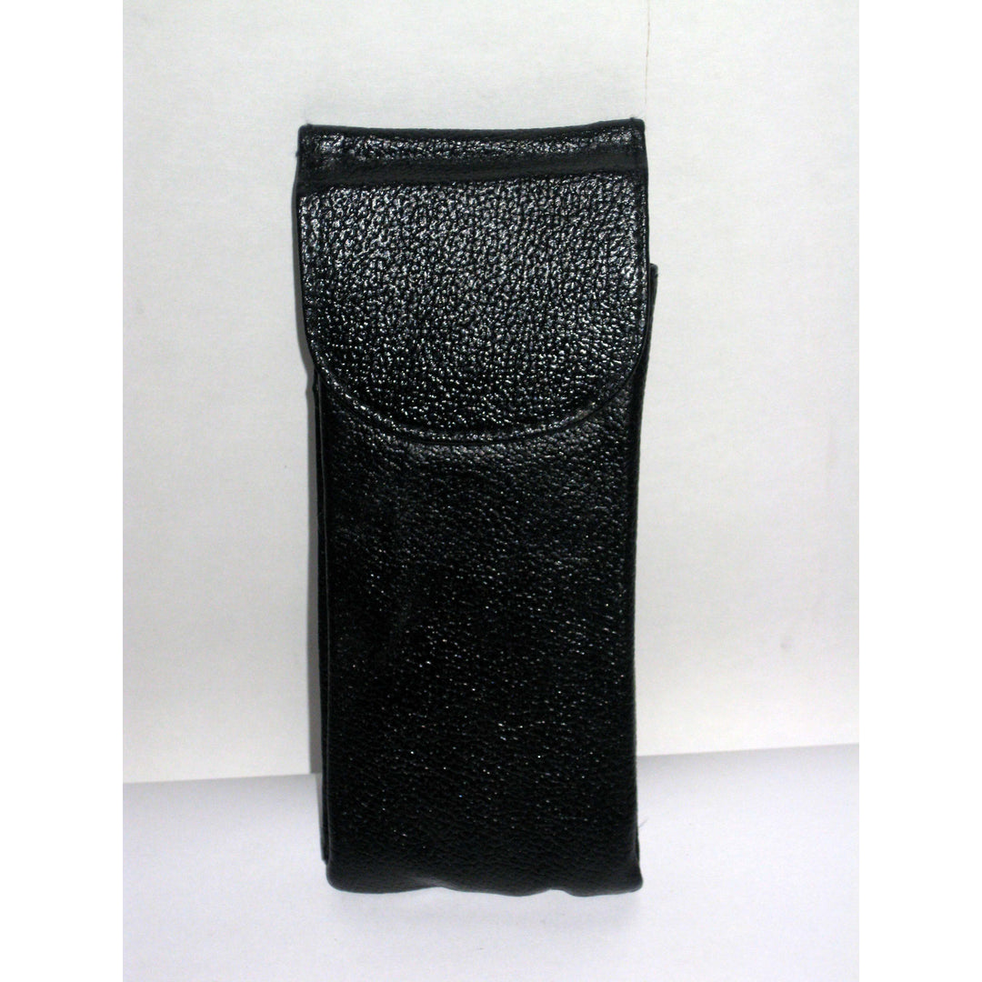 Vintage Black Leather Cigarette Case