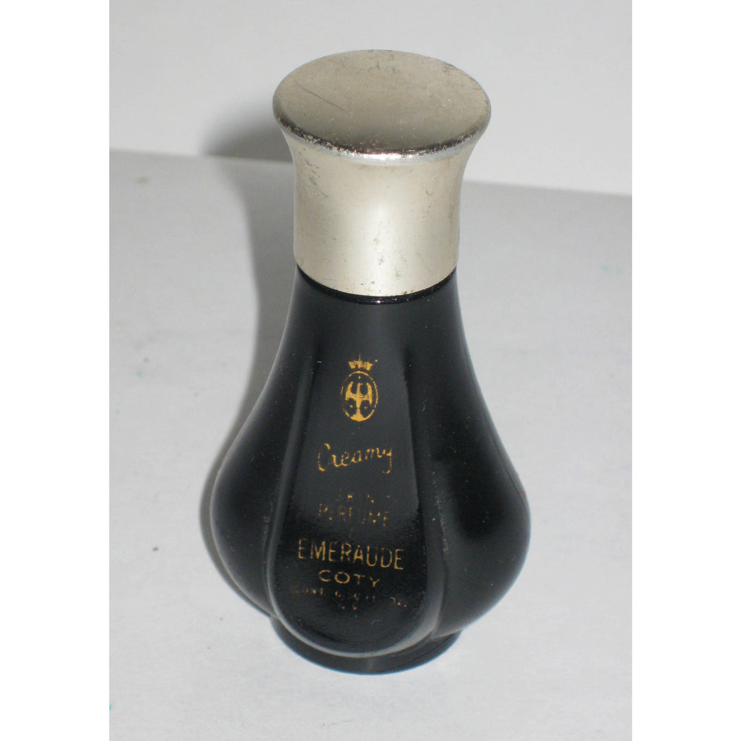 Vintage Coty Emeraude Creamy Perfume