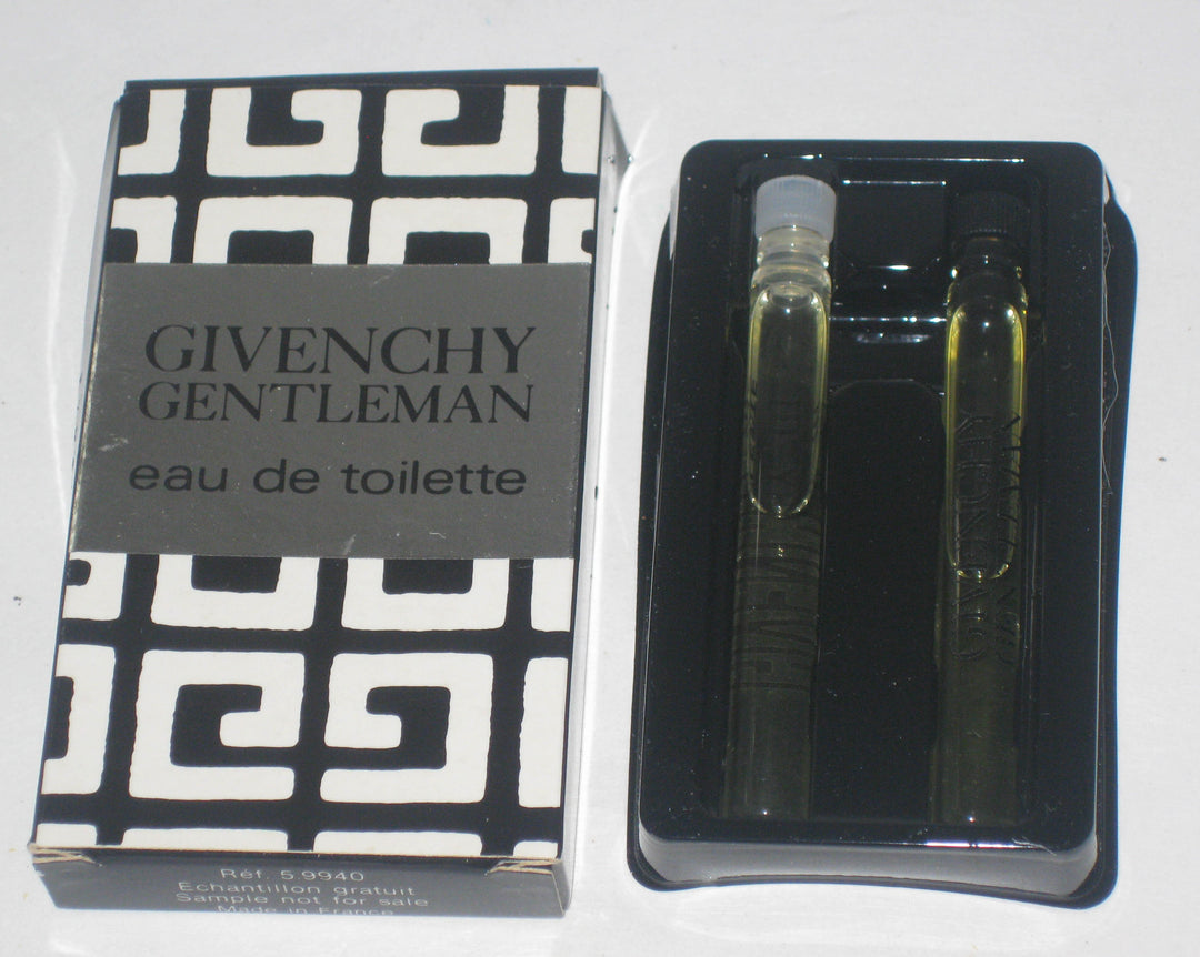 Givenchy Gentleman Eau De Toilette & Givenchy III Vials