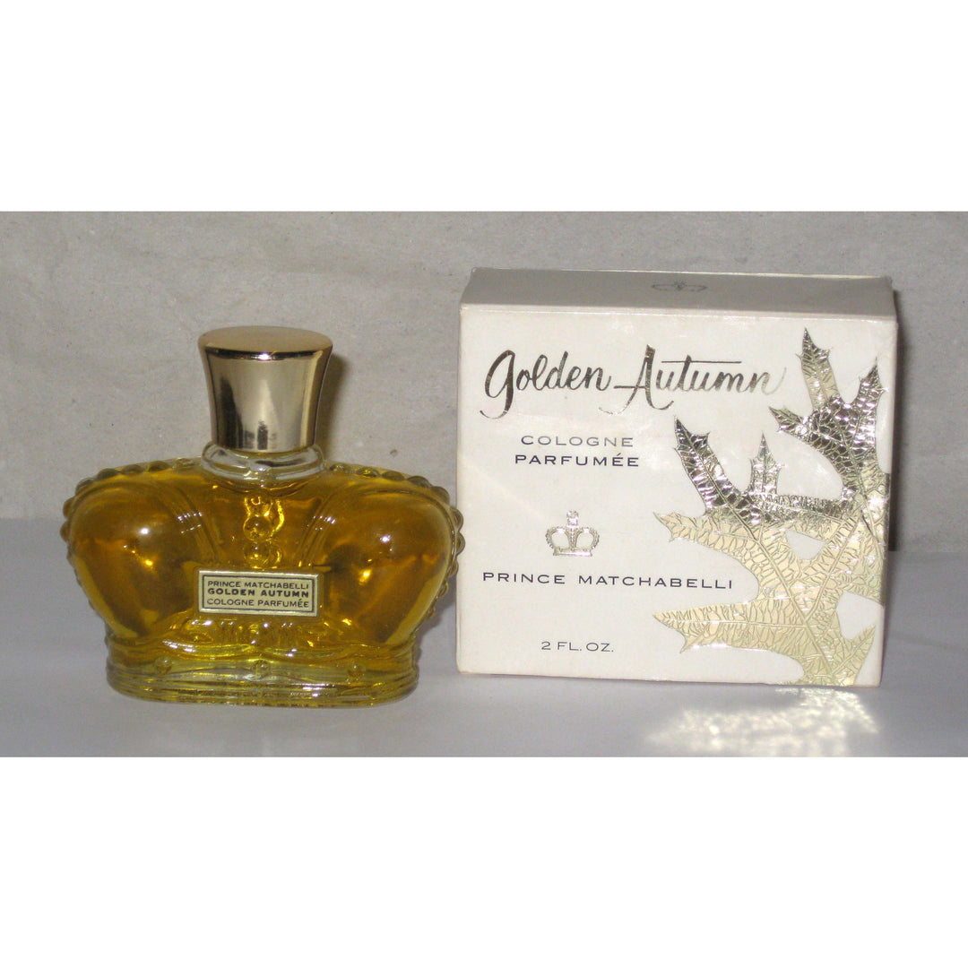 Vintage Prince Matchabelli Golden Autumn Cologne Parfumee