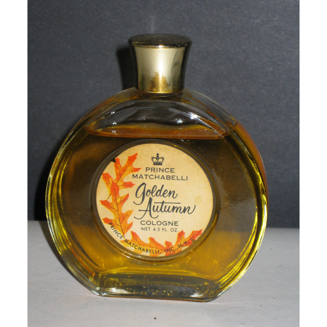 Vintage Prince Matchabelli Golden Autumn Cologne