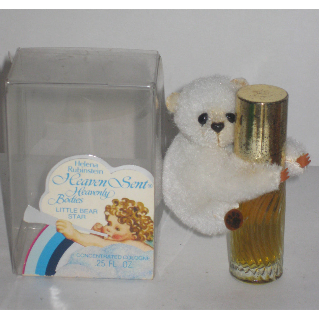 Vintage Heaven Sent Cologne Bear By Helena Rubinstein