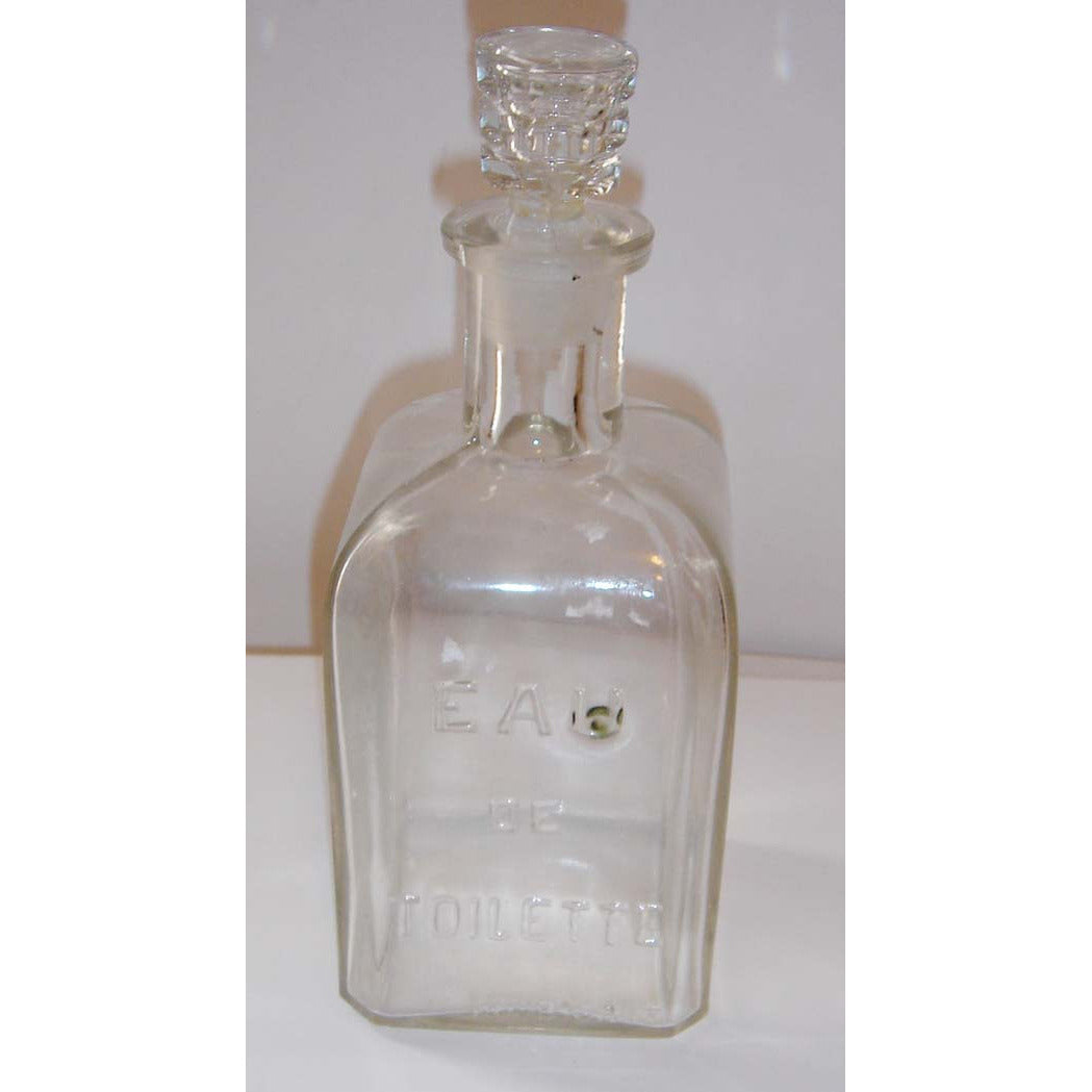 Antique Houbigant Eau De Toilette Apothecary Bottle