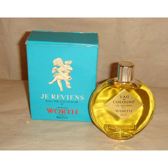 Vintage Worth Je Reviens Eau De Cologne Lalique Bottle