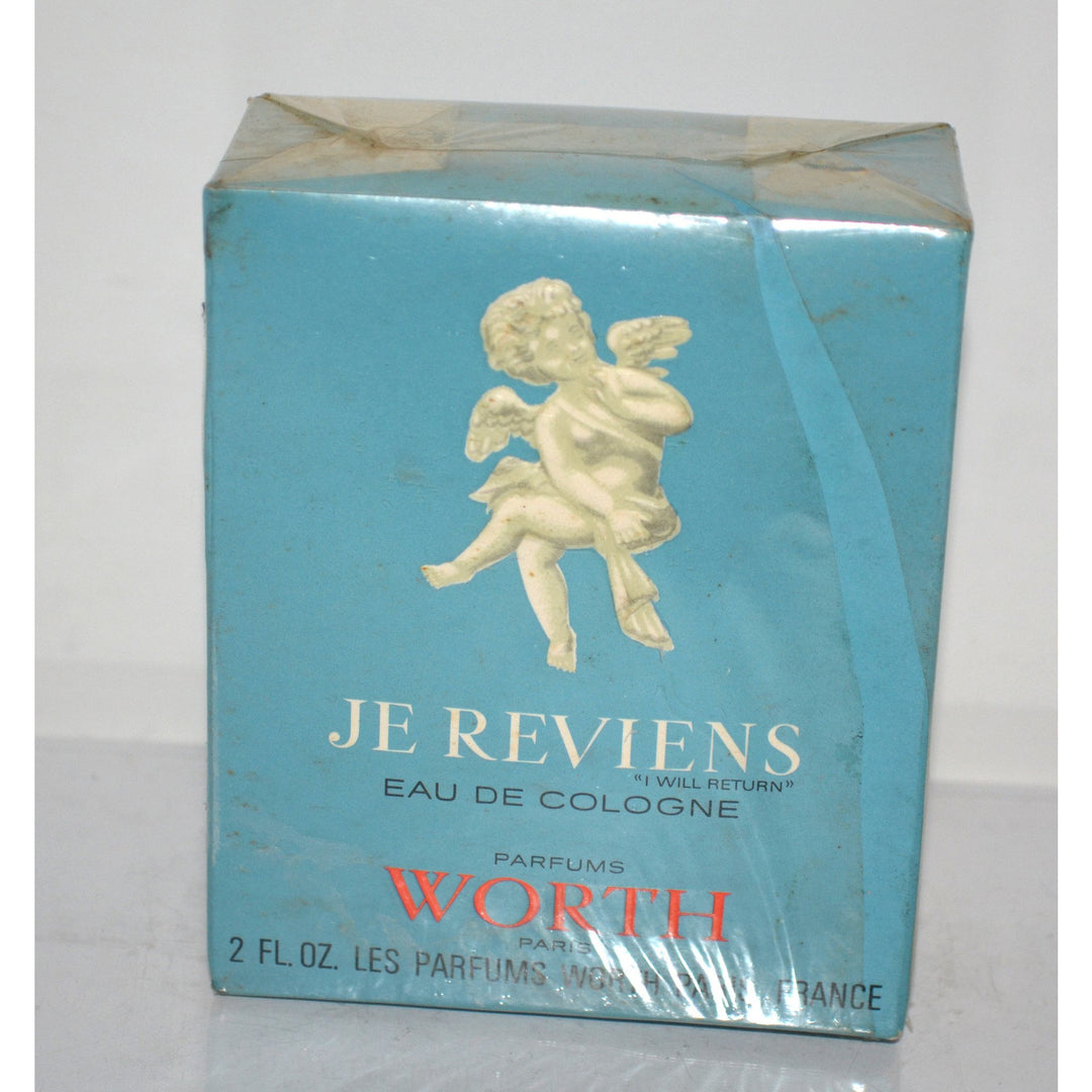 Vintage Worth Je Reviens Eau De Cologne