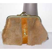 Vintage Kangaroo Fur Coin Purse