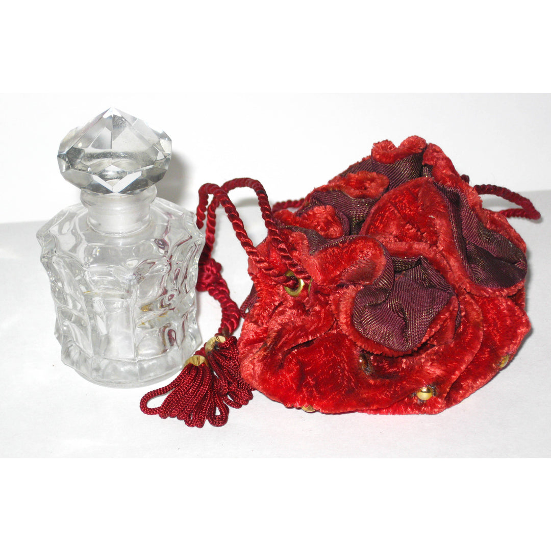 Vintage Marquay Perfume Bottle & Pouch