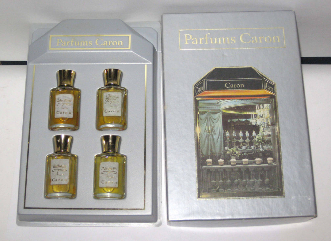 Parfums Caron Tabac, Fleurs, Bellodgia, Nocturnes Set