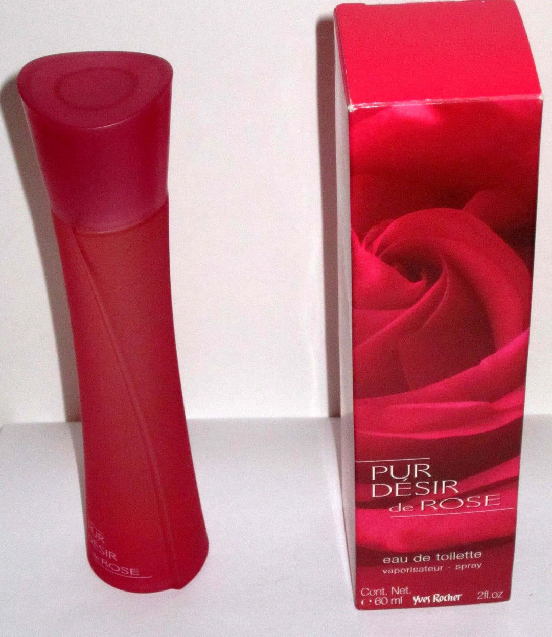 Vintage PUR DESIR de ROSE Eau De Toilette By Yves Rocher 