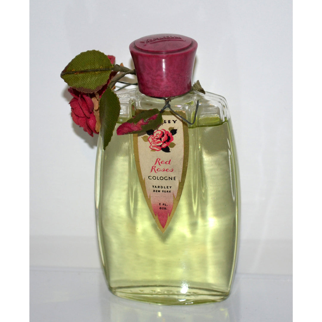 Vintage Yardley Red Roses Cologne