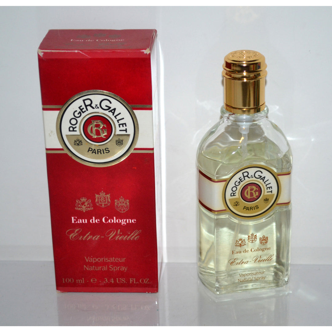 Vintage Roger & Gallet Extra- Vielle Eau De Cologne