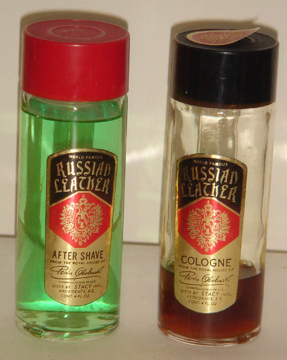 Prince Obolenski Russian Leather Cologne & After Shave Set